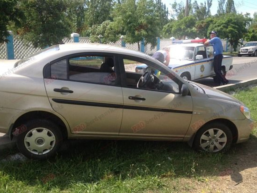 В Запорожской области пьяный милиционер попал в ДТП