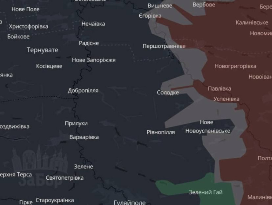 Оперативна ситуація на Олександрівському напрямку