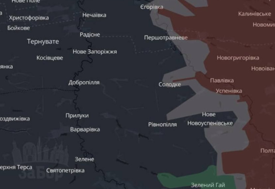 На Запоріжжі погіршується ситуація на фронті – DeepState