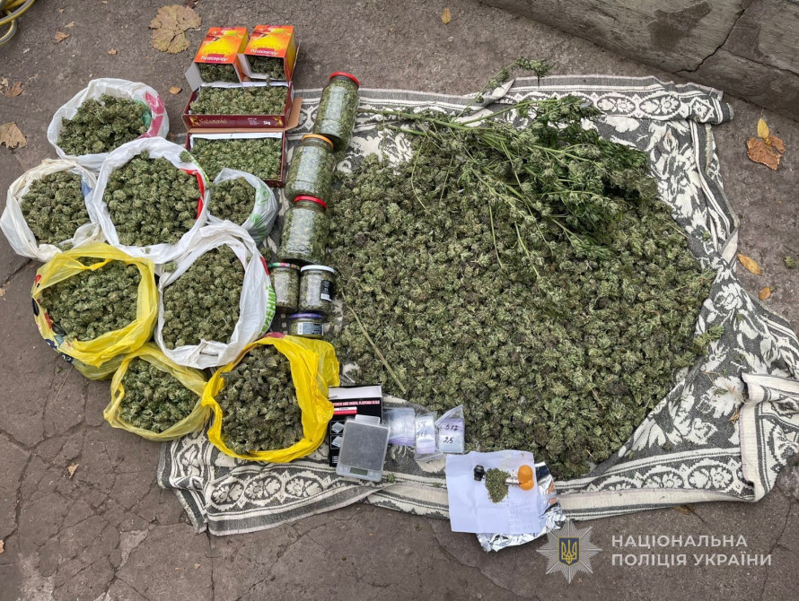 У Запоріжжі у чоловіка вилучили понад 24 кг наркотиків