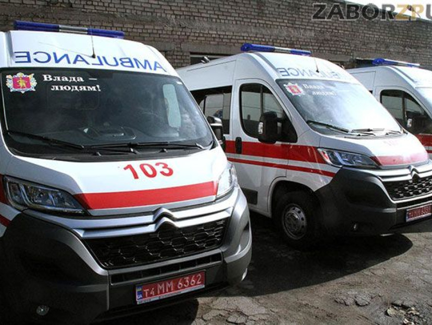 В Запорожье автопарк Скорой помощи пополнился девятью новыми машинами (фото)