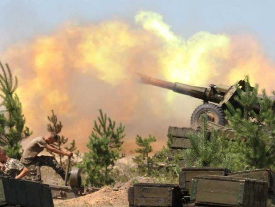 Запорожские "боги войны" отмечают профессиональный праздник