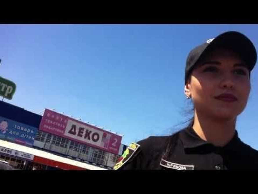 В Запорожье очередное скандальное видео с одним и тем же офицером патрульной полиции