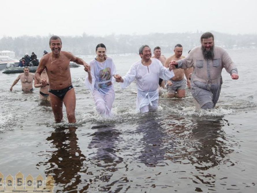 В Запорожье Крещение традиционно отметят на Набережной