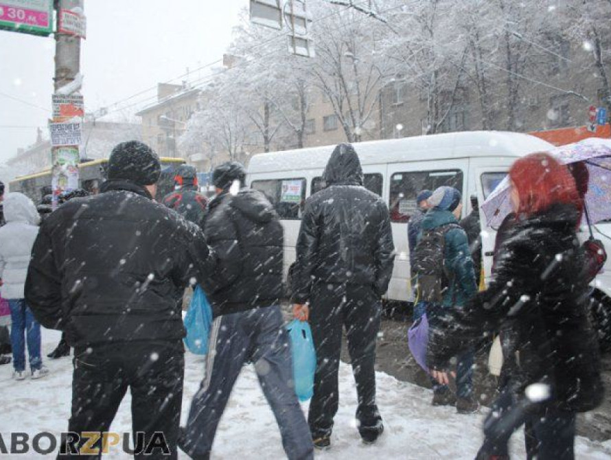 В Запорожье на этой неделе ждут снегопада