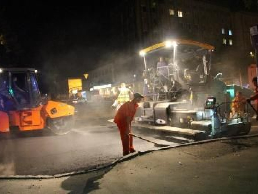 В Запорожье за неделю отремонтировали дорогу по улице Новокузнецкой (фото)