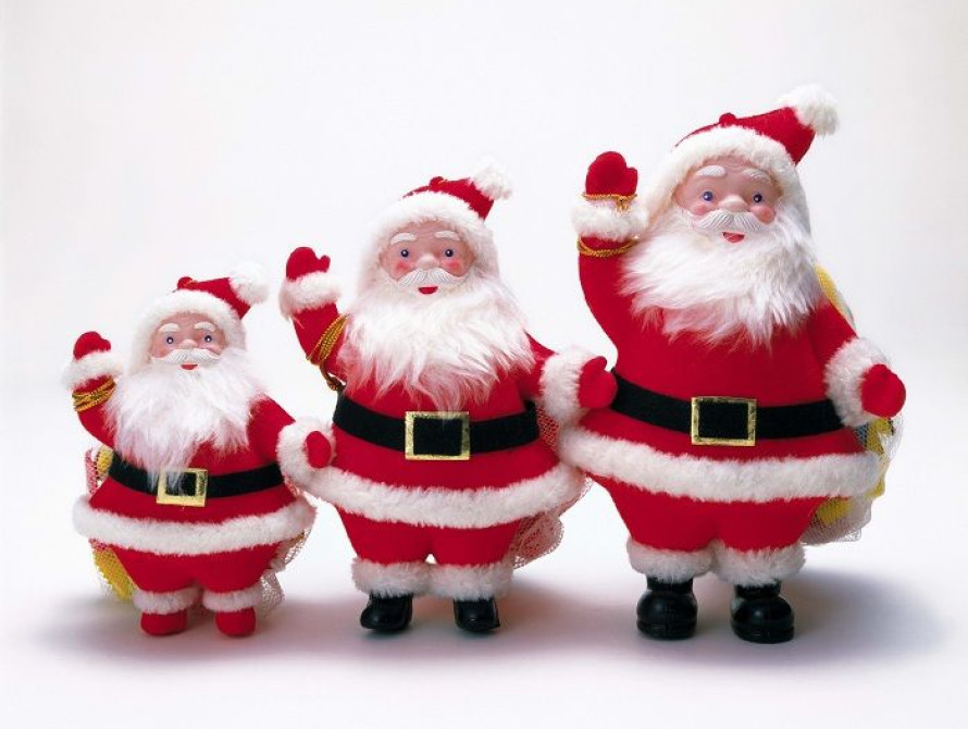 В Запорожье Дед Морозы прыгали с моста (Видео)