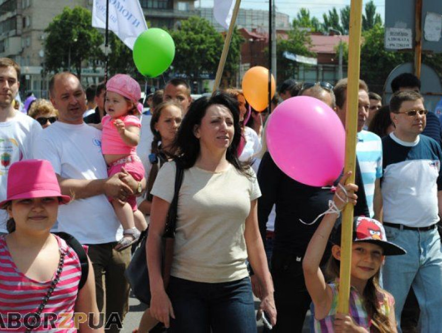  Фестиваль семьи в Запорожье: рекордное число локаций, очереди за подарками, 8 чемпионатов