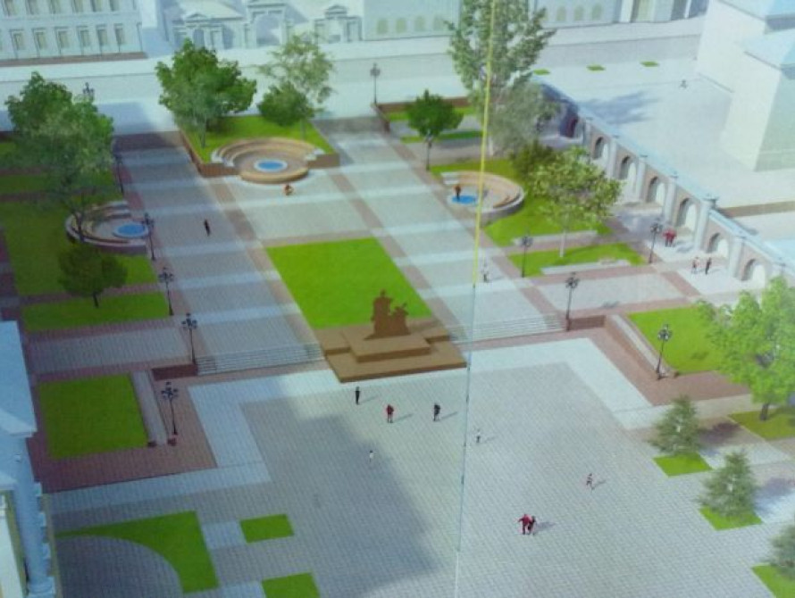 В Запорожье горожан приглашают на открытие сквера Театрального