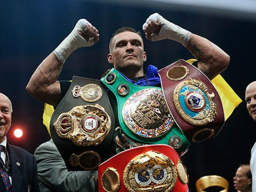 Абсолютный чемпион мира по боксу Александр Усик оказался студентом запорожского университета 