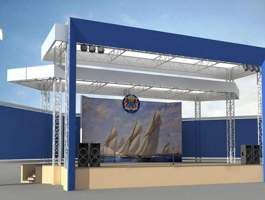 В Запорожье на Космосе хотят открыть уличную сцену 