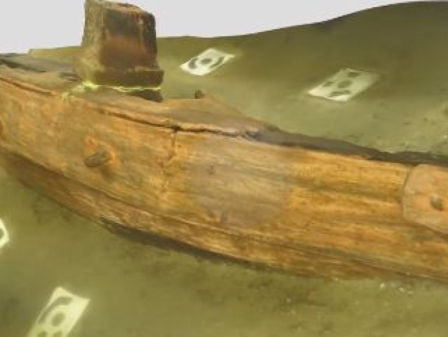 В Запорожье сделали 3D модель судна времен русско-турецкой войны, затонувшего возле Хортицы