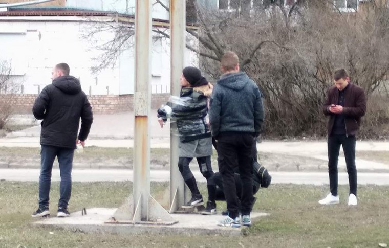 В Запорожье в военное время придумали специфическое наказание для воришки (фото)