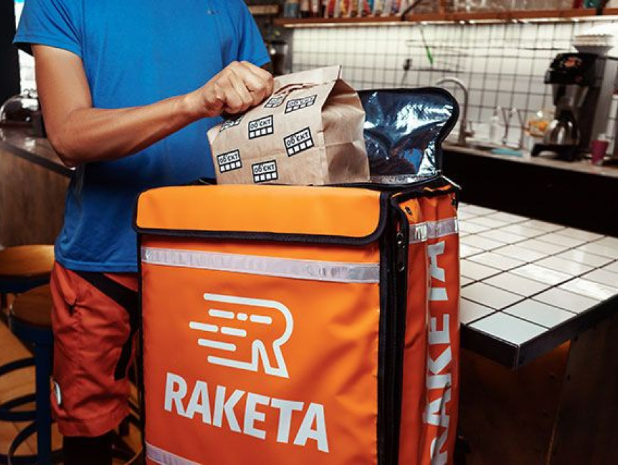 В Запорожье начал работу сервис доставки Raketa