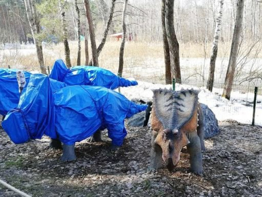 Экскурсия по Парку динозавров в Запорожье: чем удивит "Динопарк" и чем отличается от остальных?! (фото, видео)