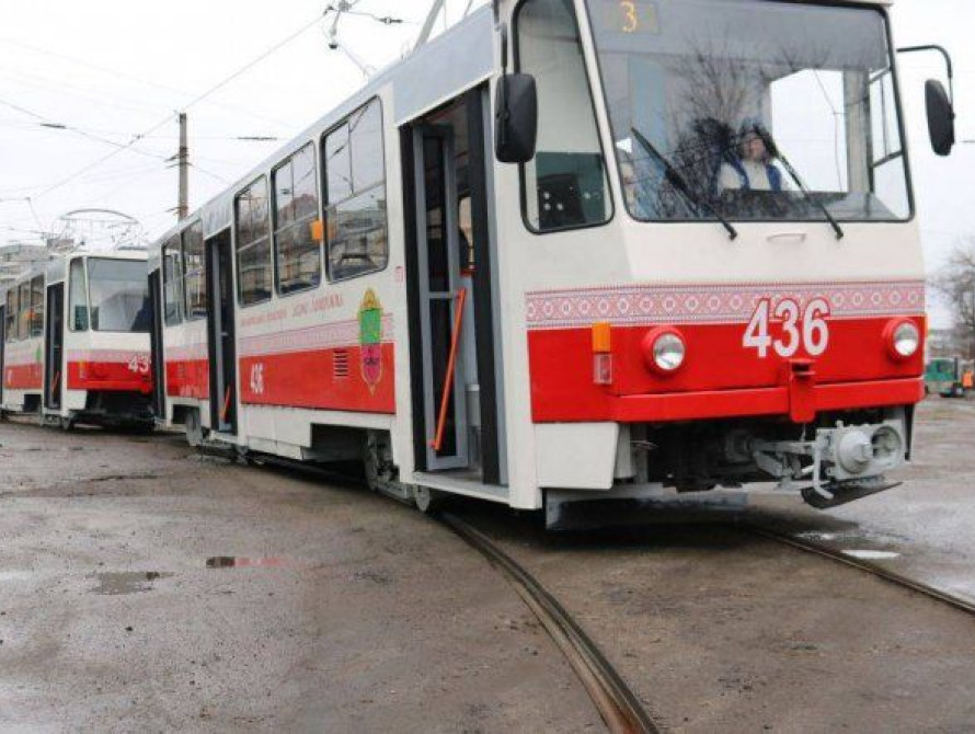 В Запорожье появилось 10 новых трамвайных вагонов