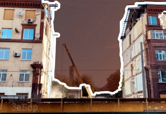 У Запоріжжі реконструкція п'ятиповерхівки на Соборному подорожчала до 180 млн грн