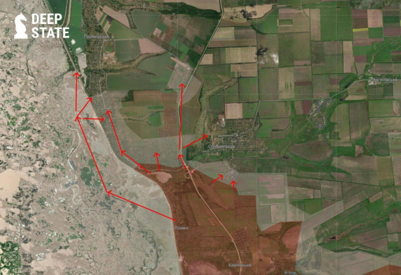 Росіяни на Запорізькому напрямку намагаються обійти Степногірськ – DeepState