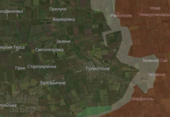 На Запоріжжі ворог просунувся в напрямку Гуляйполя – DeepState