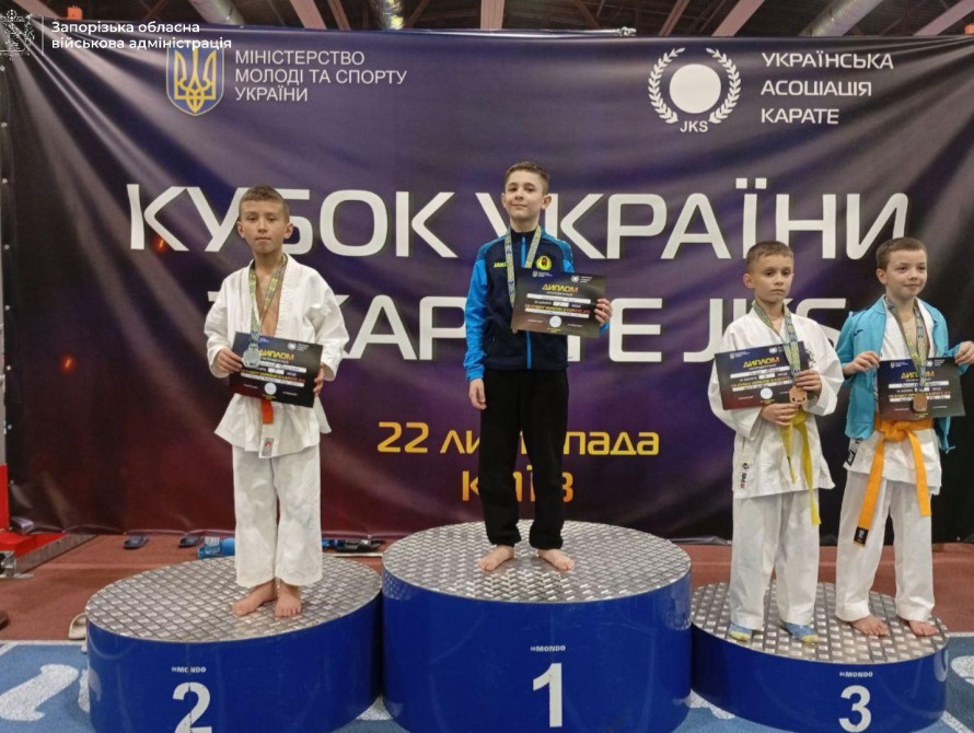 Запоріжці – у топ-5 Кубку України з карате