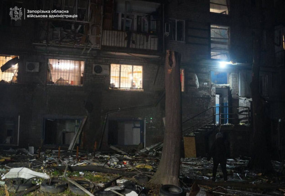 19 людей поранено у Запоріжжі та районі внаслідок російських атак