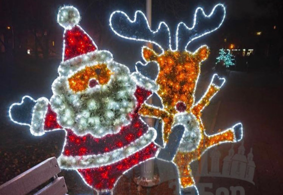 Дві новорічні локації облаштують у Запоріжжі за рахунок бізнесу