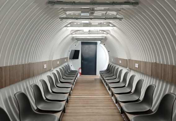 Метінвест побудував перший підземний бункер «Цитадель» для цивільних