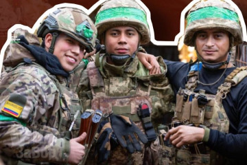 ЗСУ на Запорізькому фронті посилилися легіонерами з Колумбії (фото)