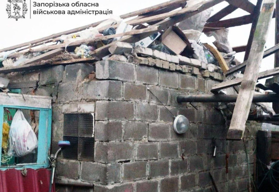 Росіяни поранили чоловіка у Запорізькому районі