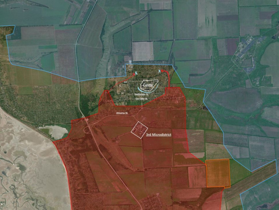 Оперативна ситуація на Оріхівському напрямку