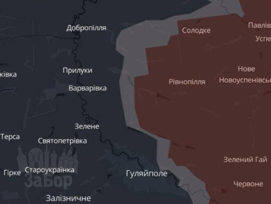 Оперативна ситуація на сході Запорізької області