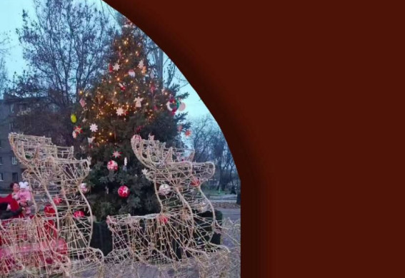 У Запоріжжі з’явилася ще одна новорічна локація (відео)