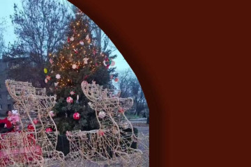 У Запоріжжі з’явилася ще одна новорічна локація (відео)