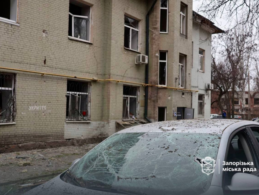 Наслідки ударів по Запоріжжю