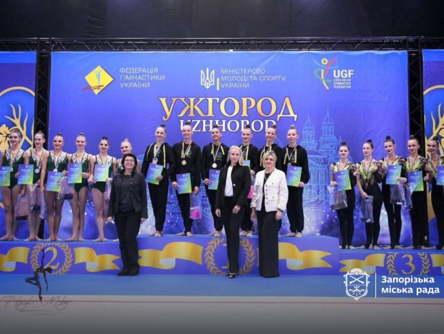 Запорізькі гімнастки вибороли три нагороди на Чемпіонаті України