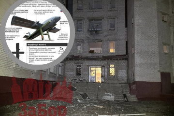 Росіяни вдарили по школі в Запоріжжі БпЛА «Молнія»: пошкоджено фасад і вікна (фото, відео)