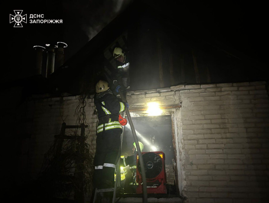 У Запоріжжі внаслідок пожежі загинув чоловік