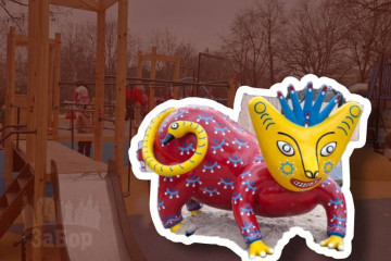 У Запоріжжі відкривають найбільший оновлений дитячий майданчик з інтерактивними статуями (фото, відео)