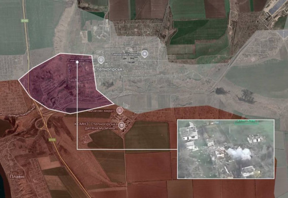 Росіяни змогли зайняти нові позиції у Степногірську, зараз йде розширення сірої зони – осінтери