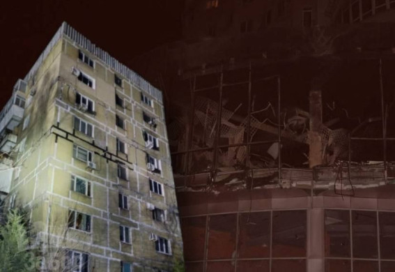 Росіяни влаштували одну з наймасованіших атак по Запоріжжю дронами – ОВА (фото, відео)