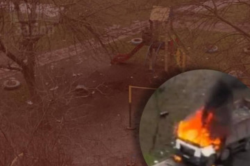 У Хортицькому районі Запоріжжя пошкоджені дві багатоповерхівки внаслідок російської атаки