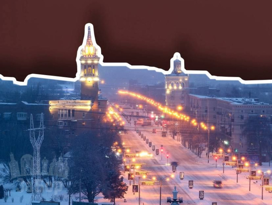 Запоріжжя взимку