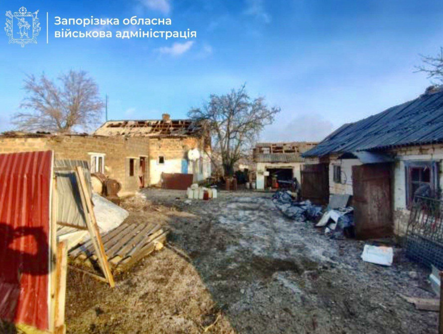 Наслідки ворожої атаки на Запорізький район