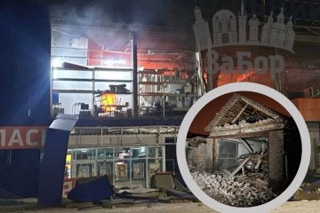 Удари по Запоріжжю: влучання біля ТЦ "Епіцентр" та по приватному сектору, є поранений (відео, фото)