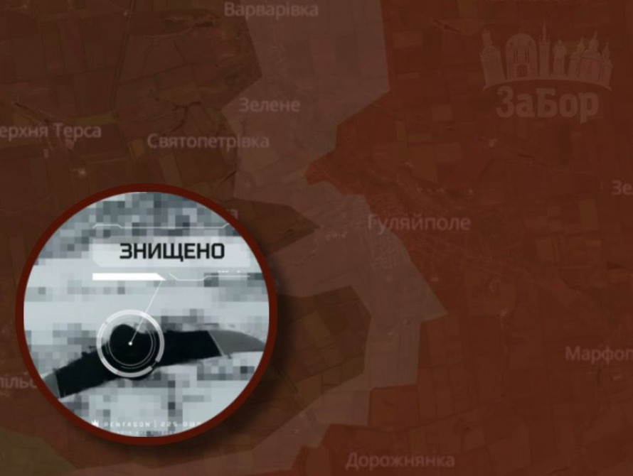 На Запорізькому напрямку знищили рідкісний дрон