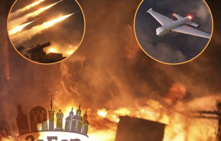 Атака швидкісних ракет та БПЛА: окупанти вночі завдали ударів по Запоріжжю та Вільнянську (фото, відео)