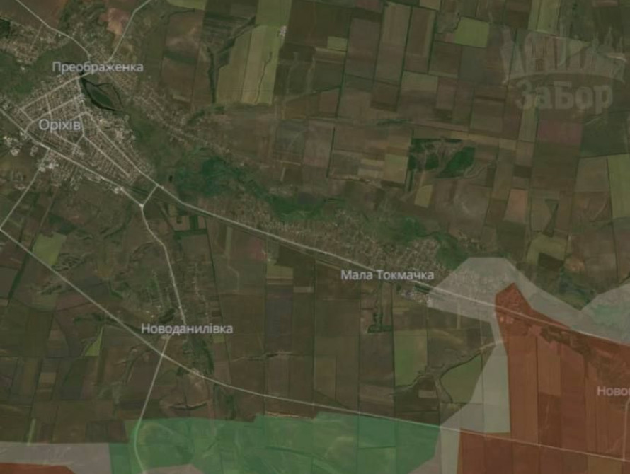 Оперативна ситуація на Оріхівському напрямку