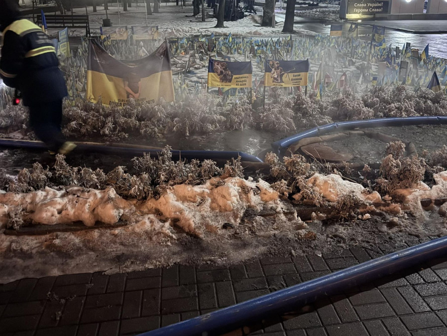 Затоплений меморіал у Запоріжжі