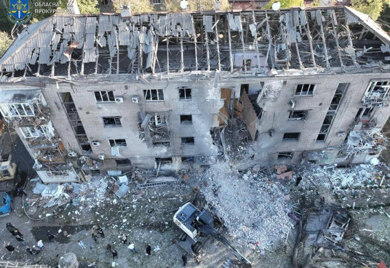 У центрі Запоріжжя знесуть зруйнований авіабомбою будинок