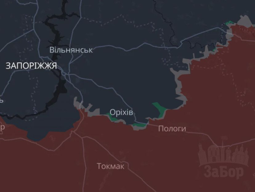 Оперативна ситуація на Запорізькому напрямку